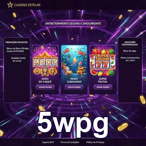 Serviços VIP do cassino Estelar no site 5wpg, oferecendo experiências exclusivas aos jogadores.