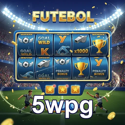 Imagem do jogo de slot de futebol no site 5wpg, destacando gráficos e temática esportiva.