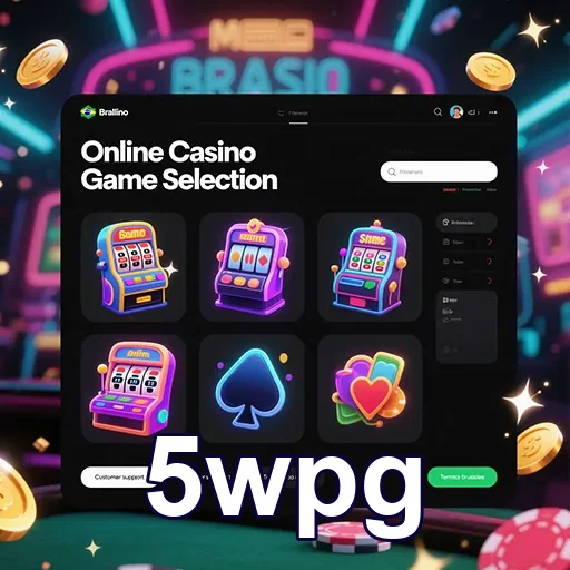 Seleção de jogos de cassino online no 5wpg com diversas opções para todos os gostos.